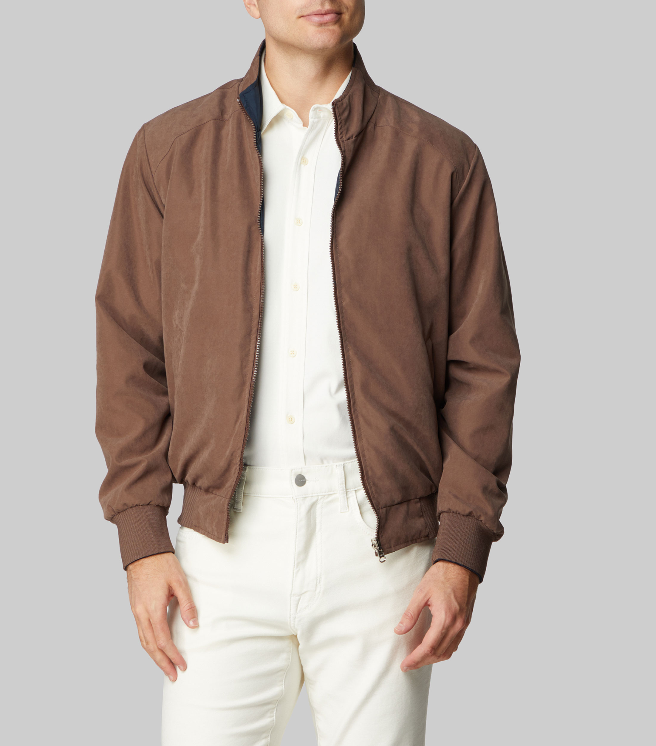Chamarra bomber reversible Hombre